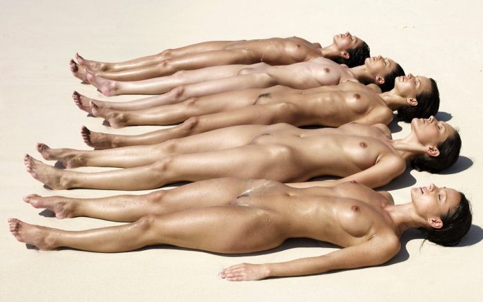 Beautiful naked girls in group-14